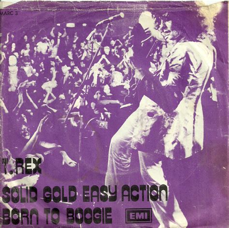 T Rex Solid Gold Easy Action 1972 Push Out Centre Vinyl Discogs