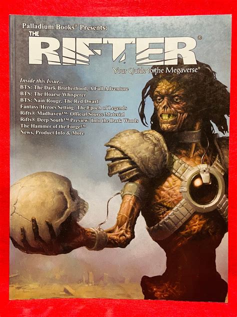 The Rifter Vintage Role Playing Game Sourcebook Etsy