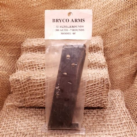 New Old Stock Jennings Model 48 7 Round 380 Acp Magazine Bryco Arms