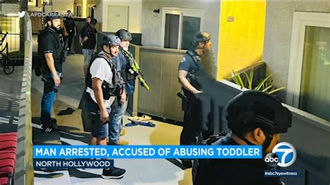 North Hollywood Man Arrested For Abusing His 14 Month Old Son Who