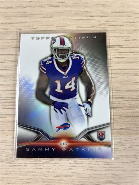 Sammy Watkins 2014 Topps Platinum RC 119 Buffalo Bills EBay