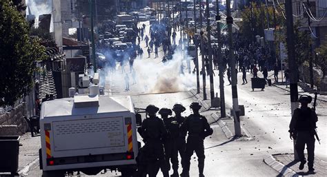 Clashes erupt across West Bank over U.S. Jerusalem pivot - POLITICO