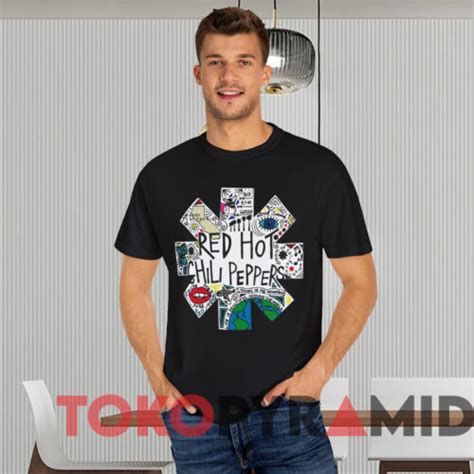 Red Hot Chili Peppers Unlimited Love World Tour T Shirt TokoPyramid