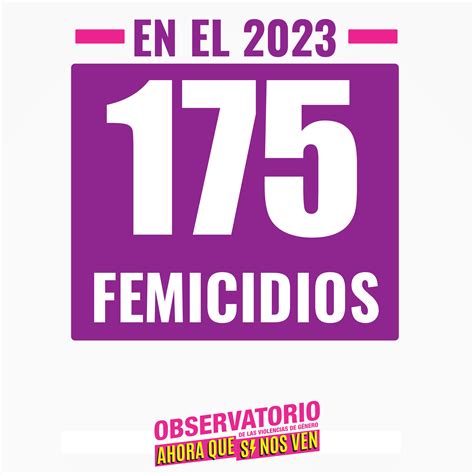 Ahora Que Si Nos Ven Informes 🚨175 Femicidios En 2023