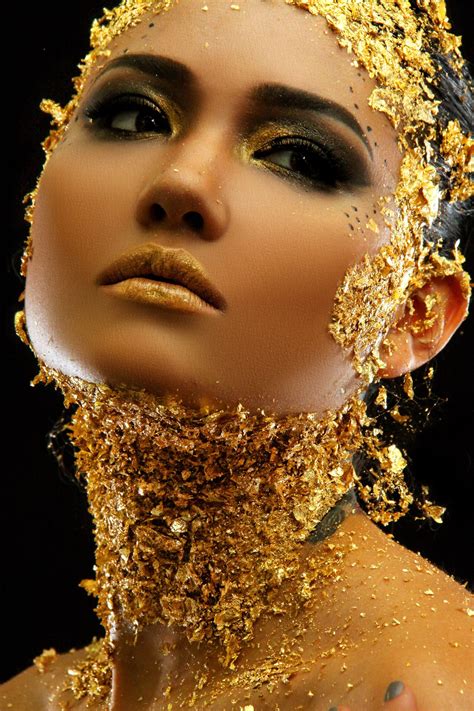 Gold Gold Makeup Makeup Art Makeup Ideas Gold Fashion Fashion