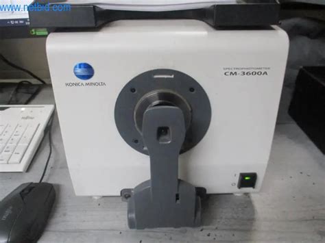 Konica Minolta CM-3600 A (horizontale Version) Spectrophotometer ...
