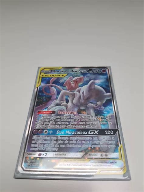 CARTE POKEMON GX Escouade Mewtwo Et Mew EUR 50 00 PicClick FR