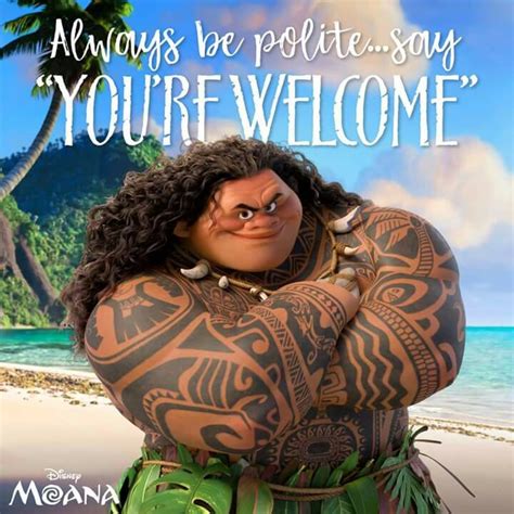 You’re welcome Moana Blank Template - Imgflip