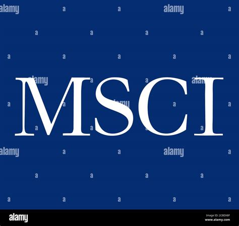 Msci Logo Fotos Und Bildmaterial In Hoher Auflösung Alamy