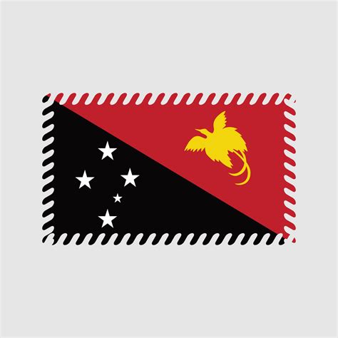 Papua New Guinea Flag Vector. National Flag 9436862 Vector Art at Vecteezy