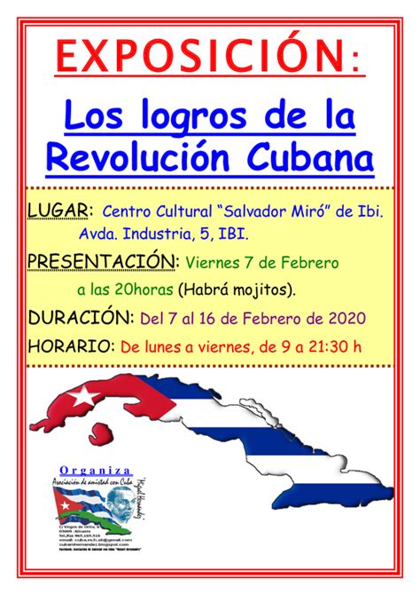 Cubainformacion Artículo Exposición Logros De La Revolución Cubana