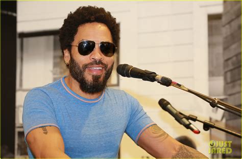 Lenny Kravitz Makes First Appearance After Penisgate Scandal Photo