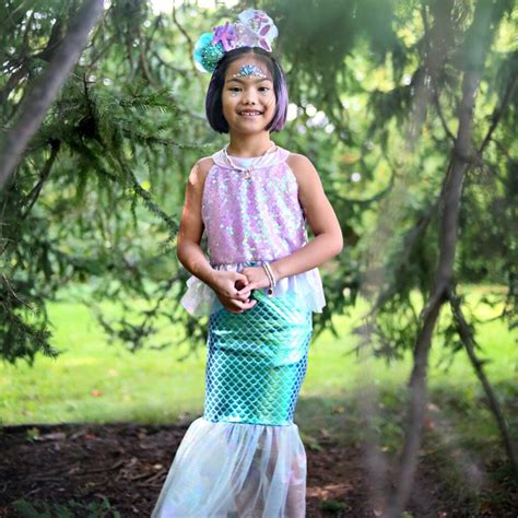 Mermaid Dress up for Kids, Mermaid Dress, Kids Mermaid Costume, Kids ...