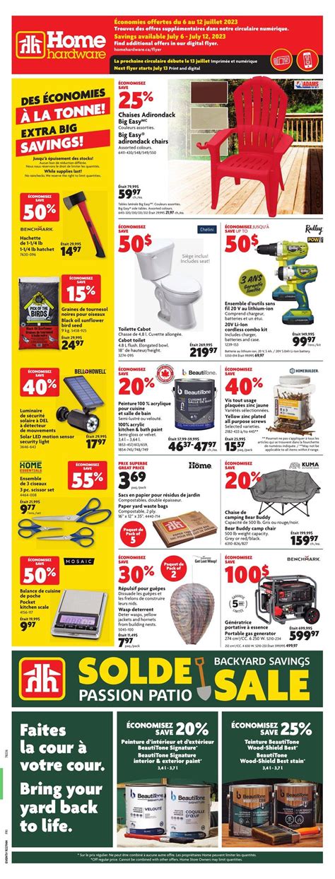 Home Hardware Qc Flyer July To