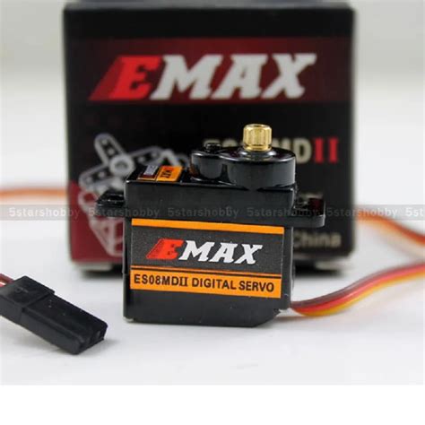 Emax Es08md Ii 12g 2 4g 0 08g Sec High Speed Metal Gear Digital Servo