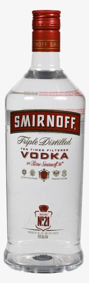 Smirnoff Bottle - Smirnoff Vodka - 50 Ml Bottle - Free Transparent PNG ...