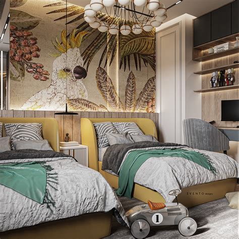 kids room behance