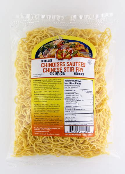 Chinese Stir Fry Noodles | Wing Noodles Ltd.