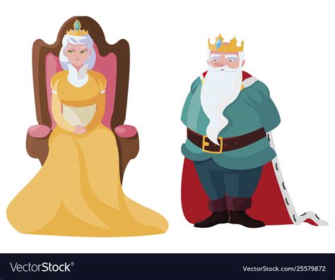 Clipart Cartoon Queen On Throne Young king sitting on throne thinking ...