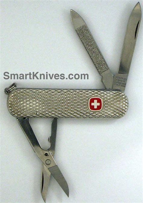 Wenger Esquire Sterling Silver 65mm Swiss Army Knife