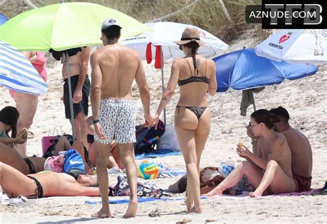 Aurora Ramazzotti Sexy Seen Showing Off Her Hot Bikini Body At The Beach In Formentera With