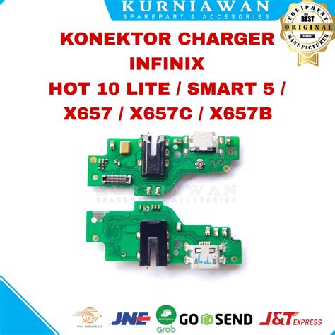 Infinix Hot Lite Smart X X C X B Pcb Charging Board Usb Charging Board Mic Shopee
