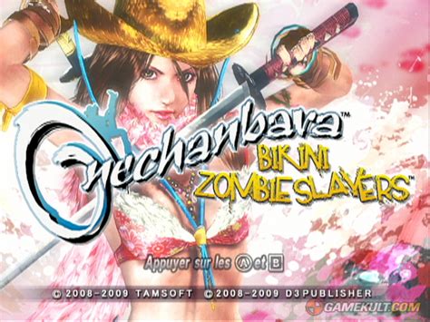 One Chanbara Bikini Zombie Slayers Sur Wii Boss Final Le