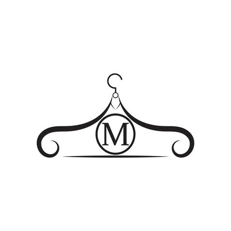 Descargar Logotipo Vectorial De Moda Logotipo De La Percha De Ropa