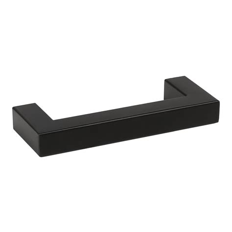 Homdiy Pack Matte Black Cabinet Pulls Square Cabinet Handles Inch