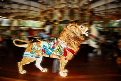 Dentzel Carousel Lions - CarouselHistory.comCarouselHistory.com