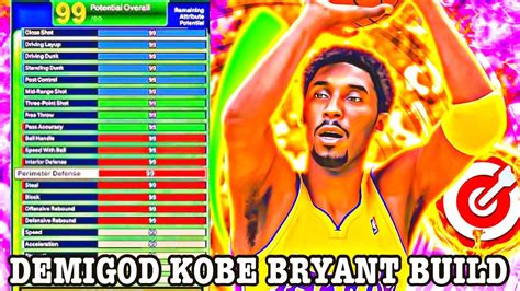 This Kobe Bryant Build Is Overpowered In Nba K Kobe Bryant Build