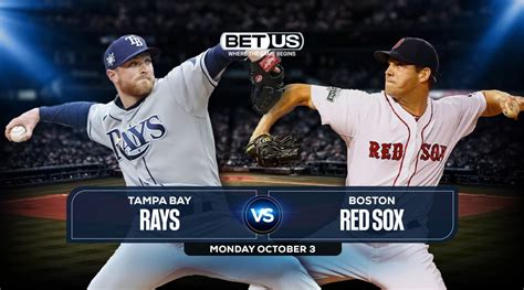 Rays Vs Red Sox Oct 3 Prediction Stream Odds And Picks