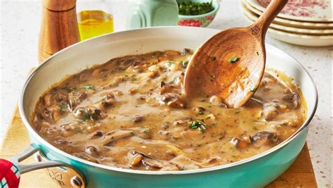 Best Mushroom Gravy Recipe How To Make Mushroom Gravy