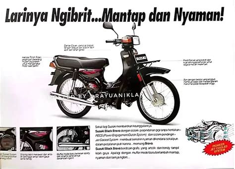 13 Potret Iklan Promosi Motor Suzuki Tempo Dulu Yang Dipenuhi Slogan