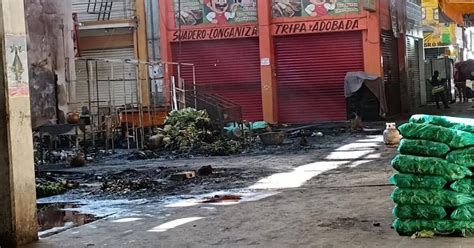 Incendio En Central De Abasto De Toluca Deja 9 Muertos Y Heridos