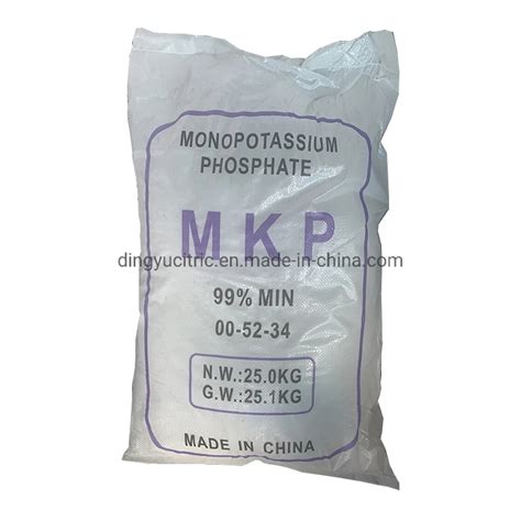 0 52 34 Food Grade Monopotassium Phosphate Mkp Fertilizer Price 100