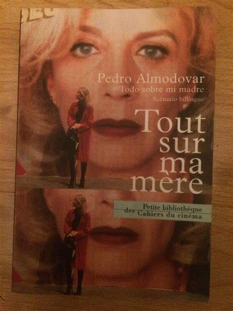 Tout Sur Ma Mere Pedro Almodovar Kitap 764212164