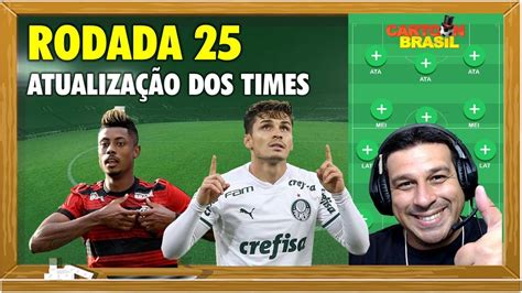 Dicas Rodada Cartola Fc Times Atualizados Youtube