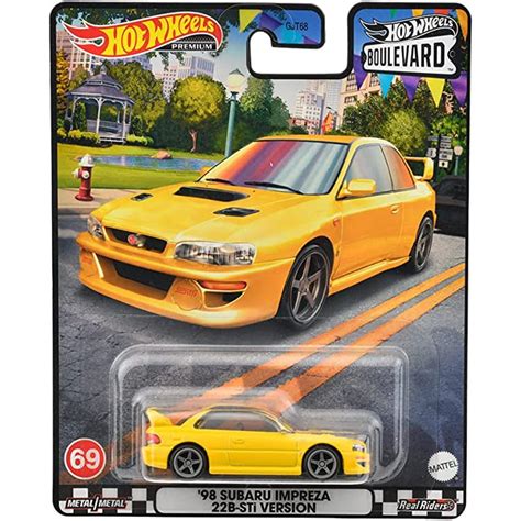 Hot Wheels Premium Subaru Impreza B Sti Version Car Culture Ronin Run Modern Classics