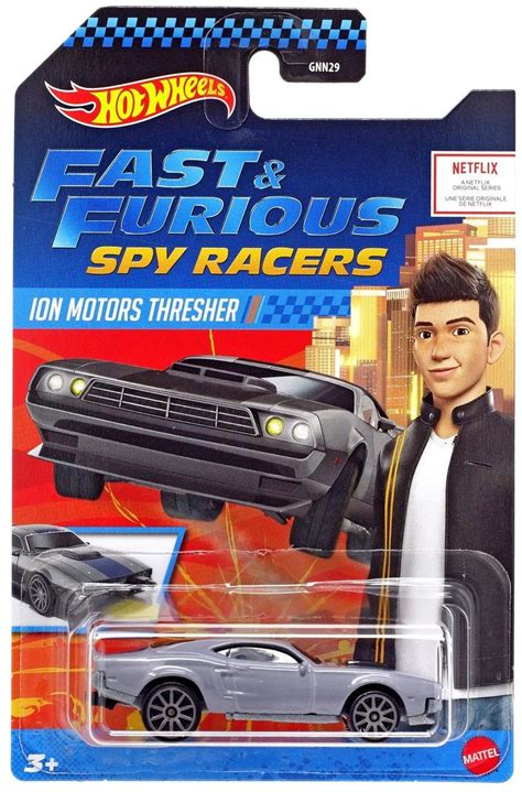 Hot Wheels Ion Motors Thresher Fast And Furious Spy Racers Cars