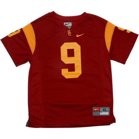 Nike USC Trojans Youth #9 Limited Football Jersey - Cardinal | Official ...