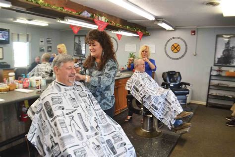 Women enjoy the simplicity, atmosphere of Muskingum Barber Shop | News ...