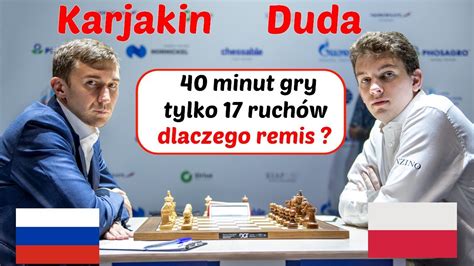 Szachy 371 Sergey Karjakin Jan Krzysztof Duda Finał Pucharu Świata