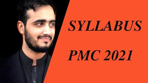 Syllabus Pmc Nmdcat Youtube