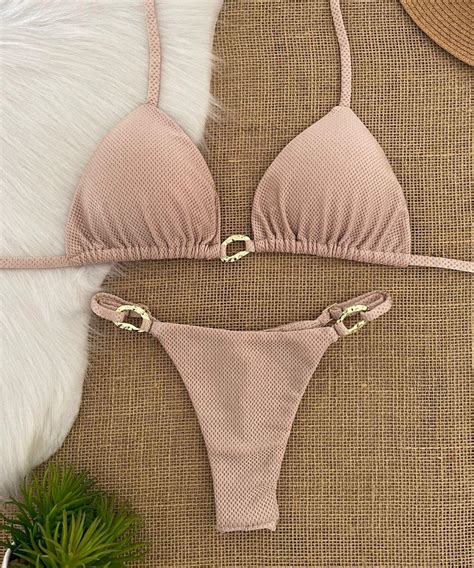 Biquíni Cortininha Tulum Nude