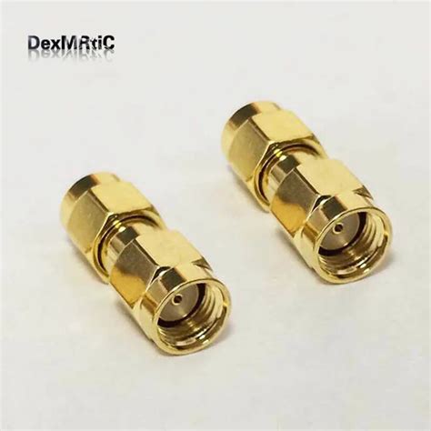 Pc Rp Sma Male Plug Switch Rp Sma Male Rf Coax Adapter Coupler