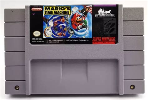 Mario S Time Machine Snes Nintendo R G Gallery