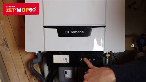 Instellen Van De Temperatuur Op De Remeha Avanta 28C Digi4home