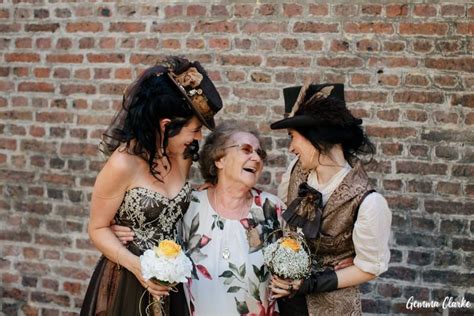 Steampunk Vintage Diy Same Sex Wedding In Germany