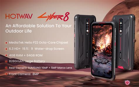 HOTWAV Cyber 8 Rugged Phone